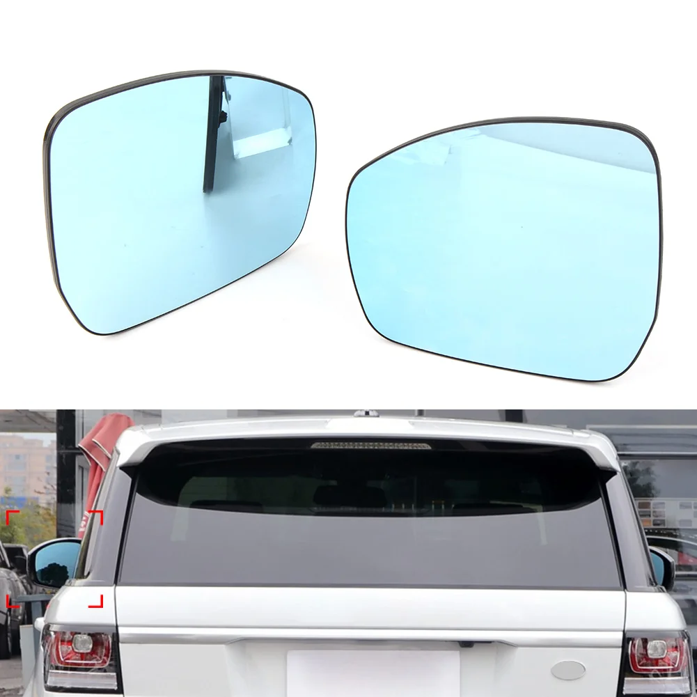 2Pcs Rear View Mirror Glass Heated Convex Mirror Car Accessories For Land Rover LR4 LR5 Range Rover Vogue Sport L405 L494