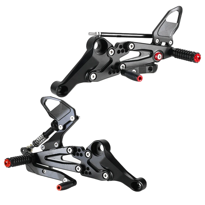 Motorcycle Cnc Verstelbare Voorste Voetpedaal Achter Set Achter Set Voor Aprilia RS 660/Tuono 660 2021-2025 Racing voetpedaal