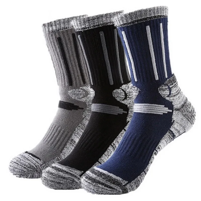 

1Pairs Winter Socks For Men Women Hiking Camping Thick Thermal Socks Compression Sports Socks Non Slip Warm Trekking Ski Socks