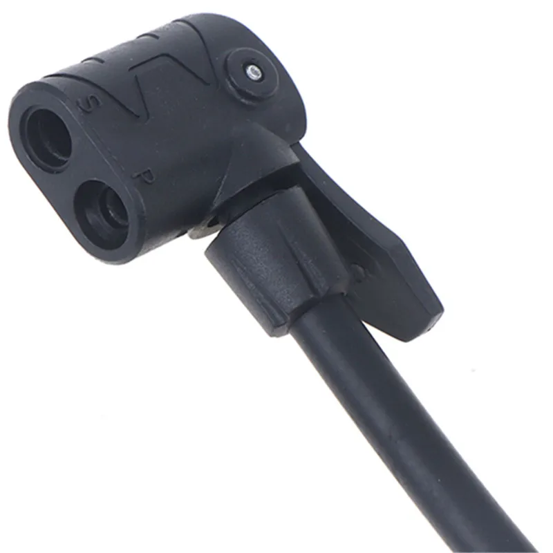 Compatible with M6 Thread Integrated Air Pumps M6 Thread Locking Air Chuck with Air Tube Standard Tire Valve Fine Thread