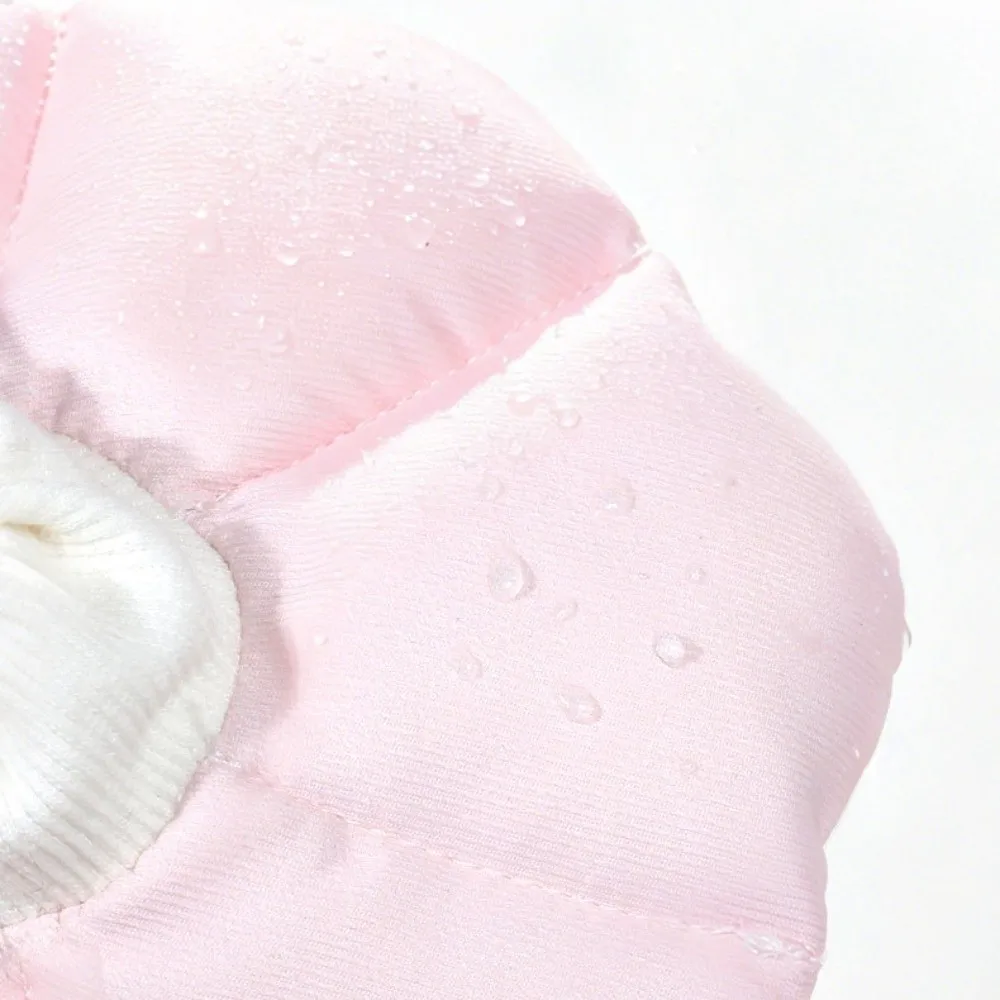 Adjustable Ferret Squirrel Recovery Collar Soft Drawstring Small Pet Elizabeth Collar Waterproof Flower Shape