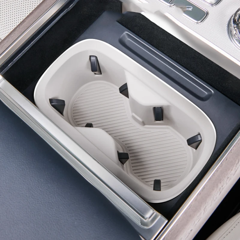 

For Zeekr 9X EX1H 2025 2026 Silicone Pad for Central Control Cup Holder Cup Slot Pad Protective Cover Interior Accessories