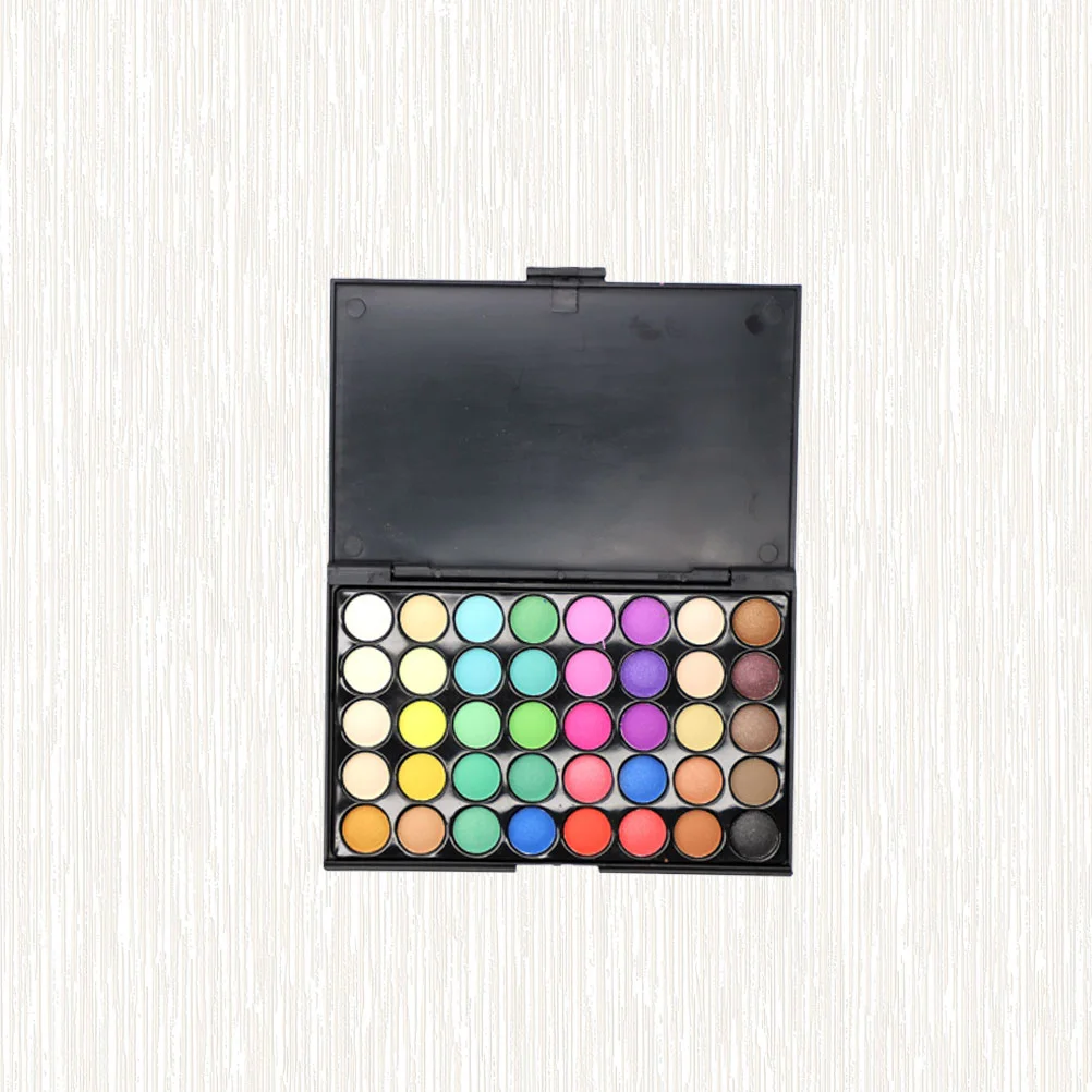 Ombre à barrage nacrée pour filles et dames, 40 couleurs, 256, smoky, maquillage multicolore, blallet (01)