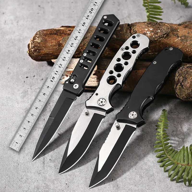 Classic Outdoor Survival and Self Defense Tactics: Direct Wilderness, Portable Exploration Tool, Military Knife, Camping Knife