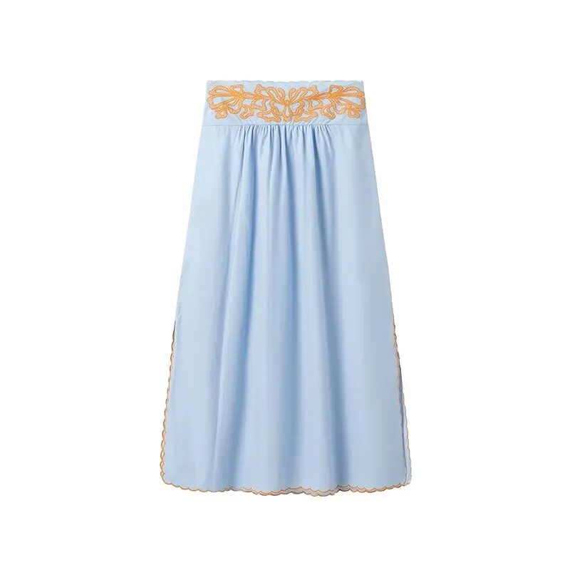 

ZBZA, осенний новый женский дизайн Faion Sensation, универсальный топ с ремешком, комплект с юбкой, повседневный комплект из полиэфирного волокна