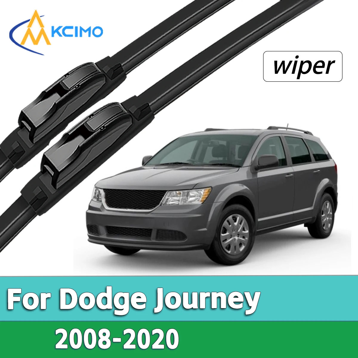 

OEM Style Exact Fit Front Windshield Wiper Blades For Dodge Journey 2008-2020 Perfect Replacement Wiper Kit