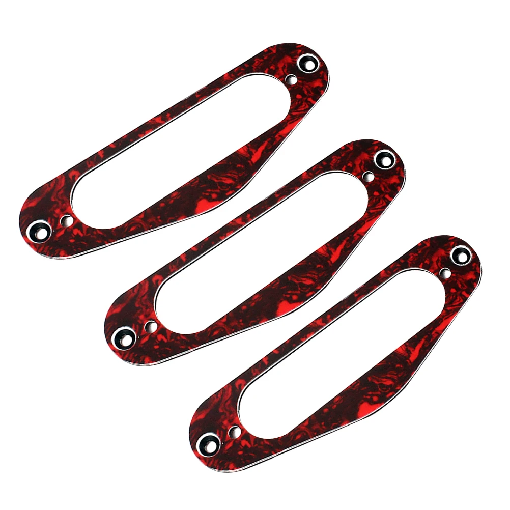 

3pcs Frame Mounting Guitar Pickup Frame Ring for Single Coil Electric Pickup Ring TL Style Durability Upgrade Accessories