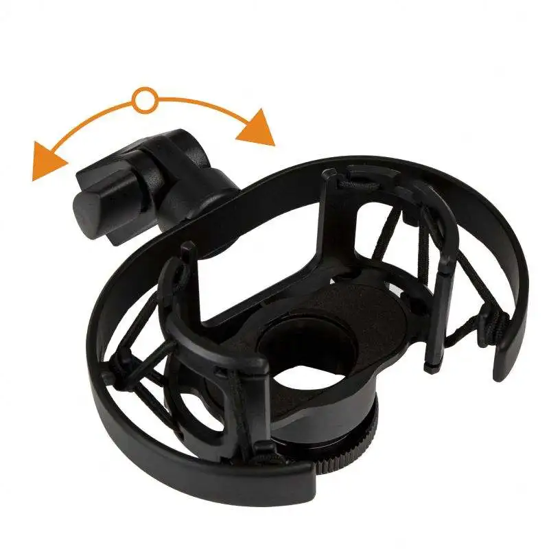 FANGDONG Professional Studio Microphone 48V Cardioid XLR Shock Mount for Broadcasting Karaoke & Gaming