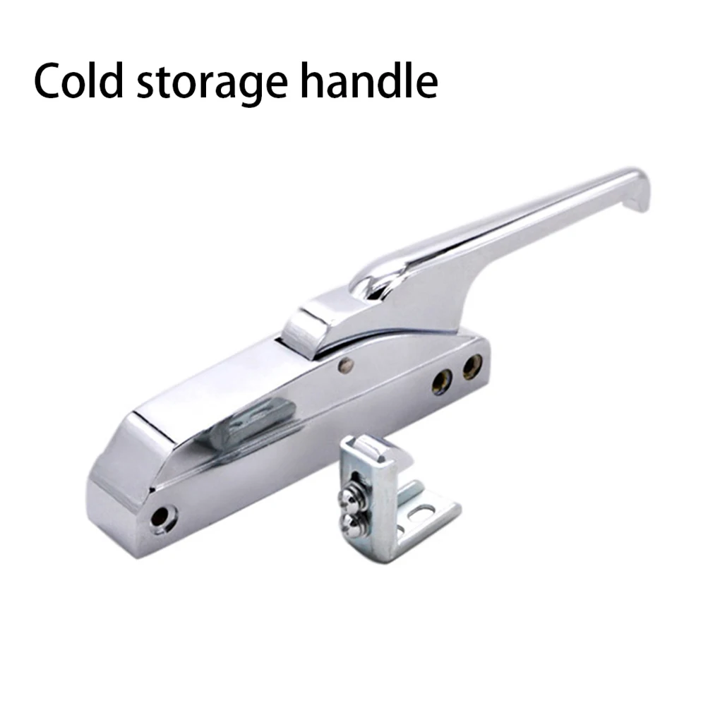 亜鉛合金冷蔵庫ドアハンドルポータブル交換メッキユニバーサル家庭用レストランオーブンプルハードウェアタイプ 1