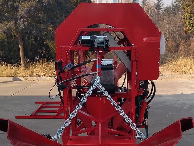 35T Diesel FireWood Processor Firewood Processing Machine High Capacity Wood Splitter for Standardized Firewood Manufacturing