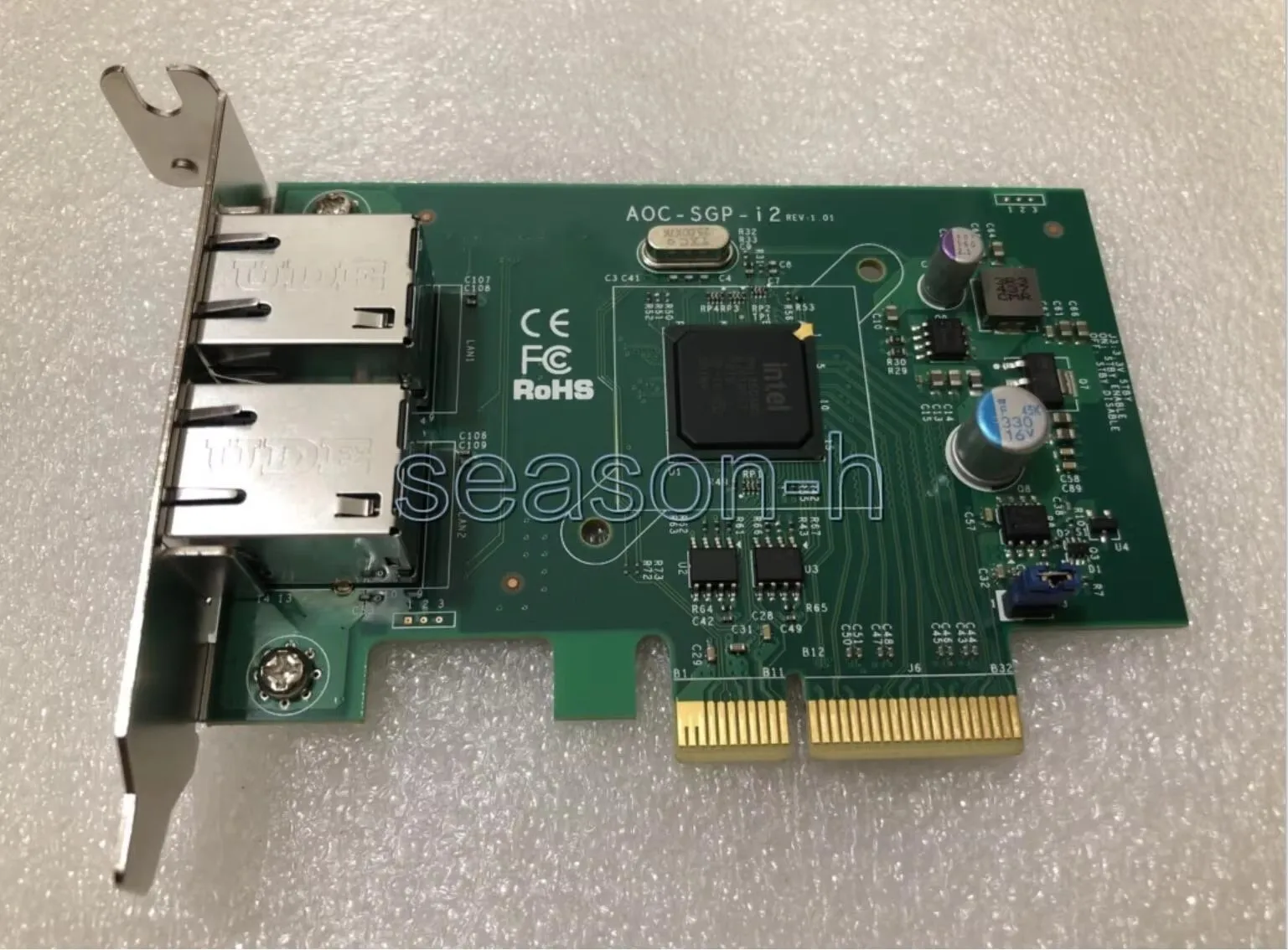 

Networking Adapter AOC-SGP-i2 Dual Port PCIe Gigabit