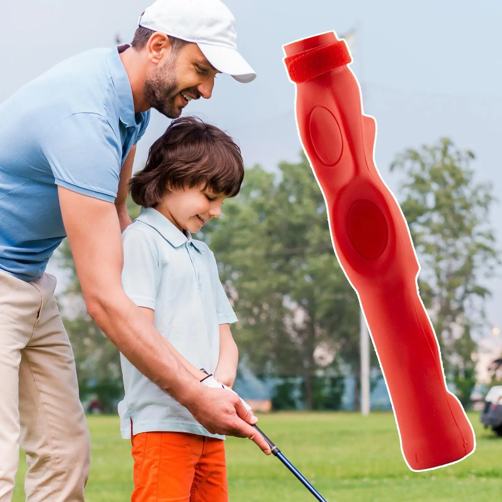 

Golf Grip Aid Anti-Slip Universal Removable Silicone Correction Tool Golf Practice Correct Grip Aid for Adults Teen Golfers Men