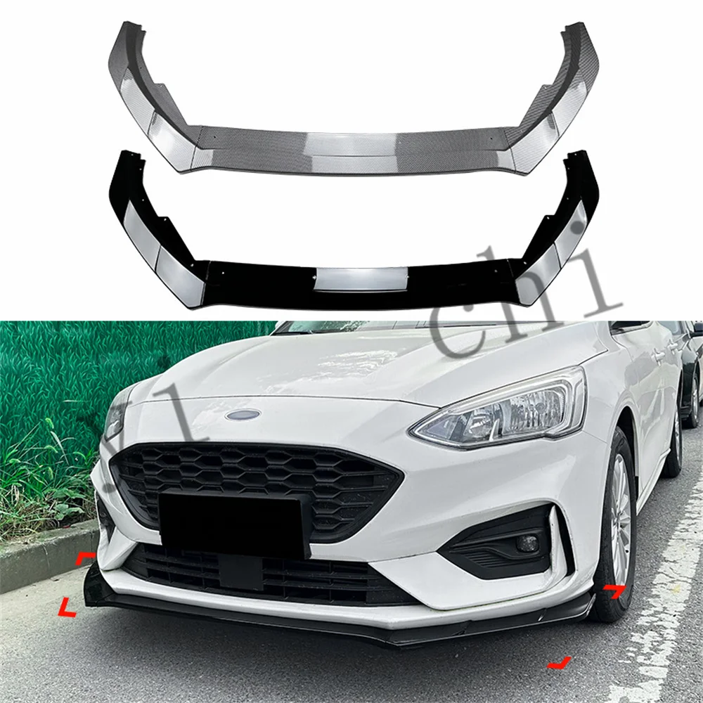 For Ford Focus MK4 ST Line 2019-2022, front bumper, front lip, front shovel, exterior modification