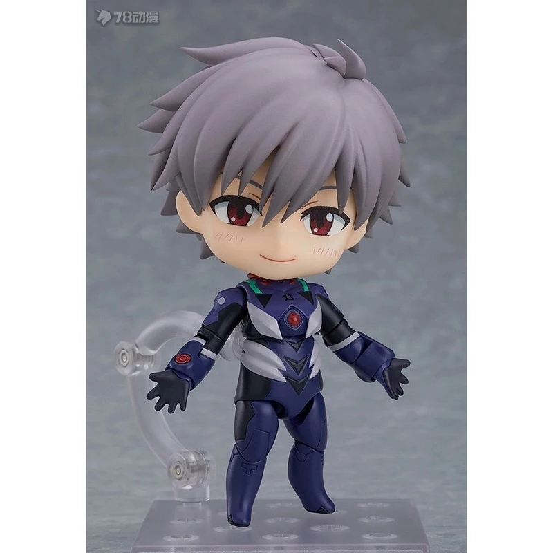 

100% Genuine Original GSC Nendoroid No.1446 Kaworu Nagisa Anime Figure Collectibles Decorative Items Children's Gifts