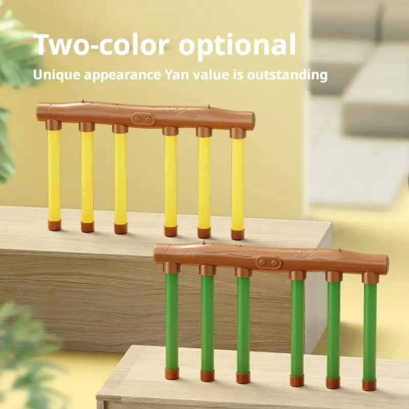 Sfida Caduta Bastoni Gioco Addestramento Capacità di Reazione Bastone Giocattolo Giocattolo Educativo Per Bambini Genitore-figlio Interattivo Cattura G9b4