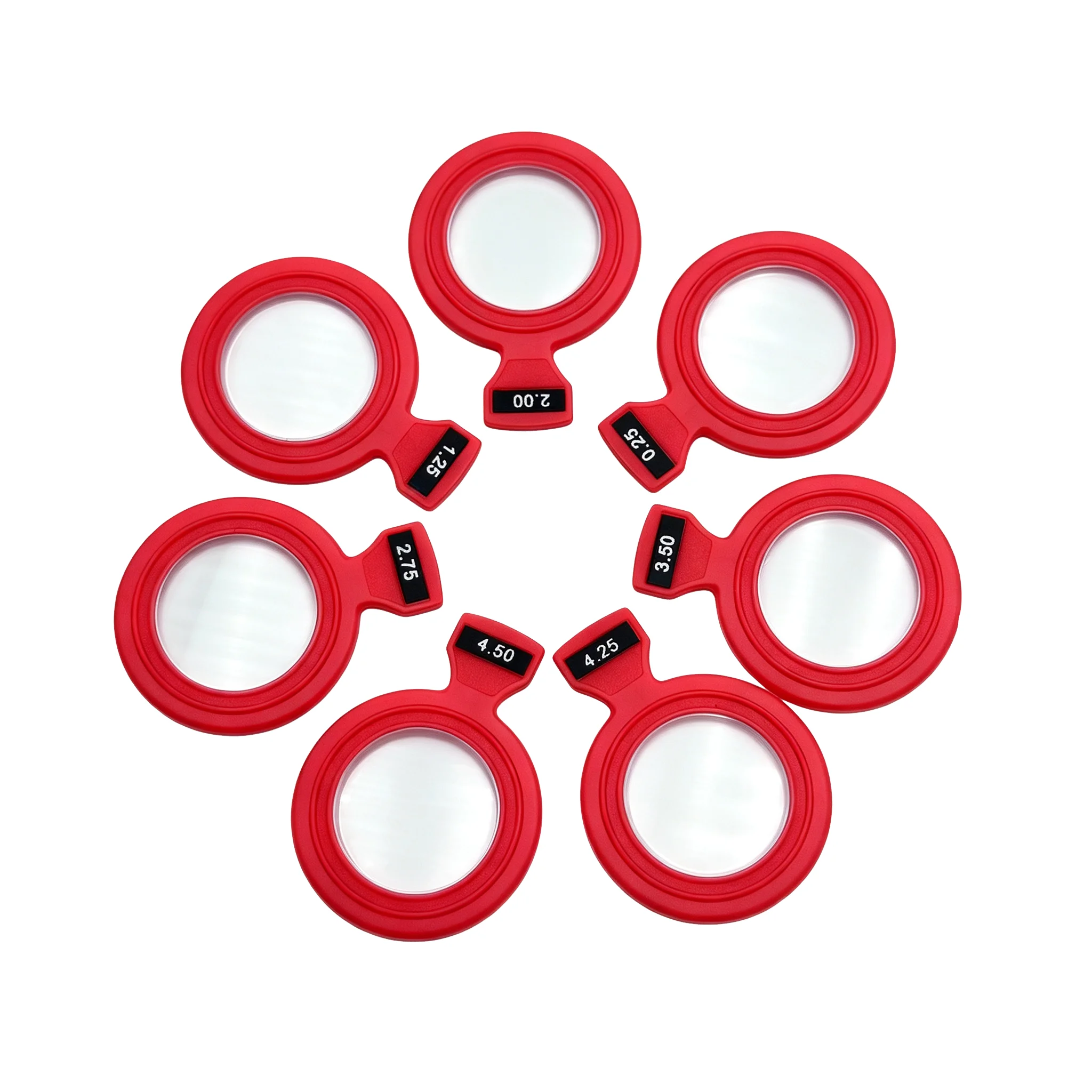 1 Piece Plastic Optical Spherical & Cylindrical Lens Trial Set Diameter 38mm Range ±0.12D to ±6.00D for Eyeglass Testing