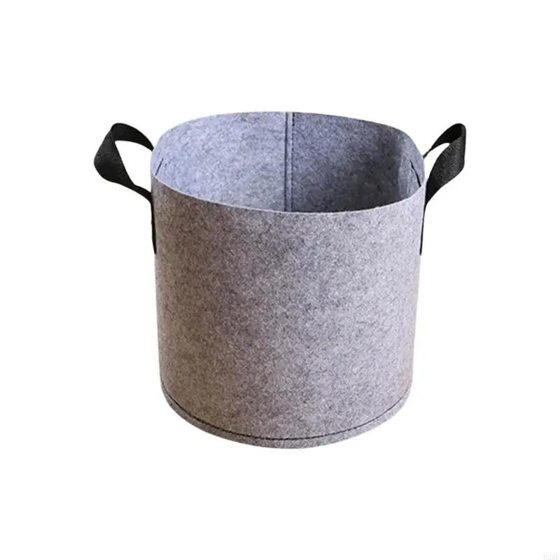 B2RF Plant Grow Bag Nonwoven Fabric Pots Plant Growing Bags Vegetable Planter Bags Suitable for Indoor and Outdoor Garden Use