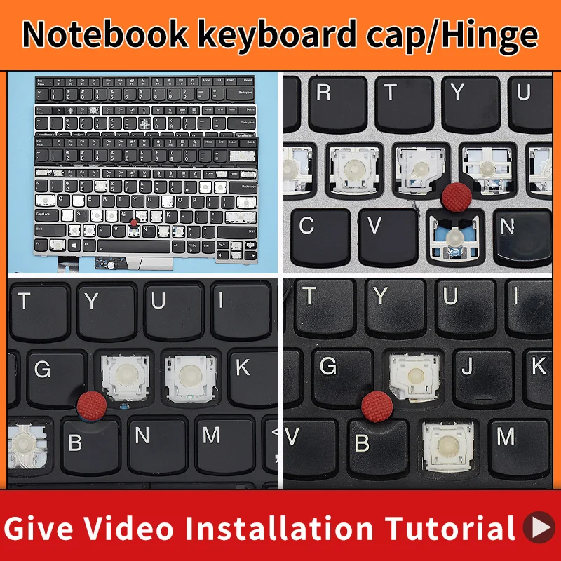 Zamienna nakładka na klawisze do klawiatury Lenovo ThinkPad A475 T470 T480 01AX364 01AX405 01AX446 SN20L72726 PK1312D1A00 PK1312D2A0