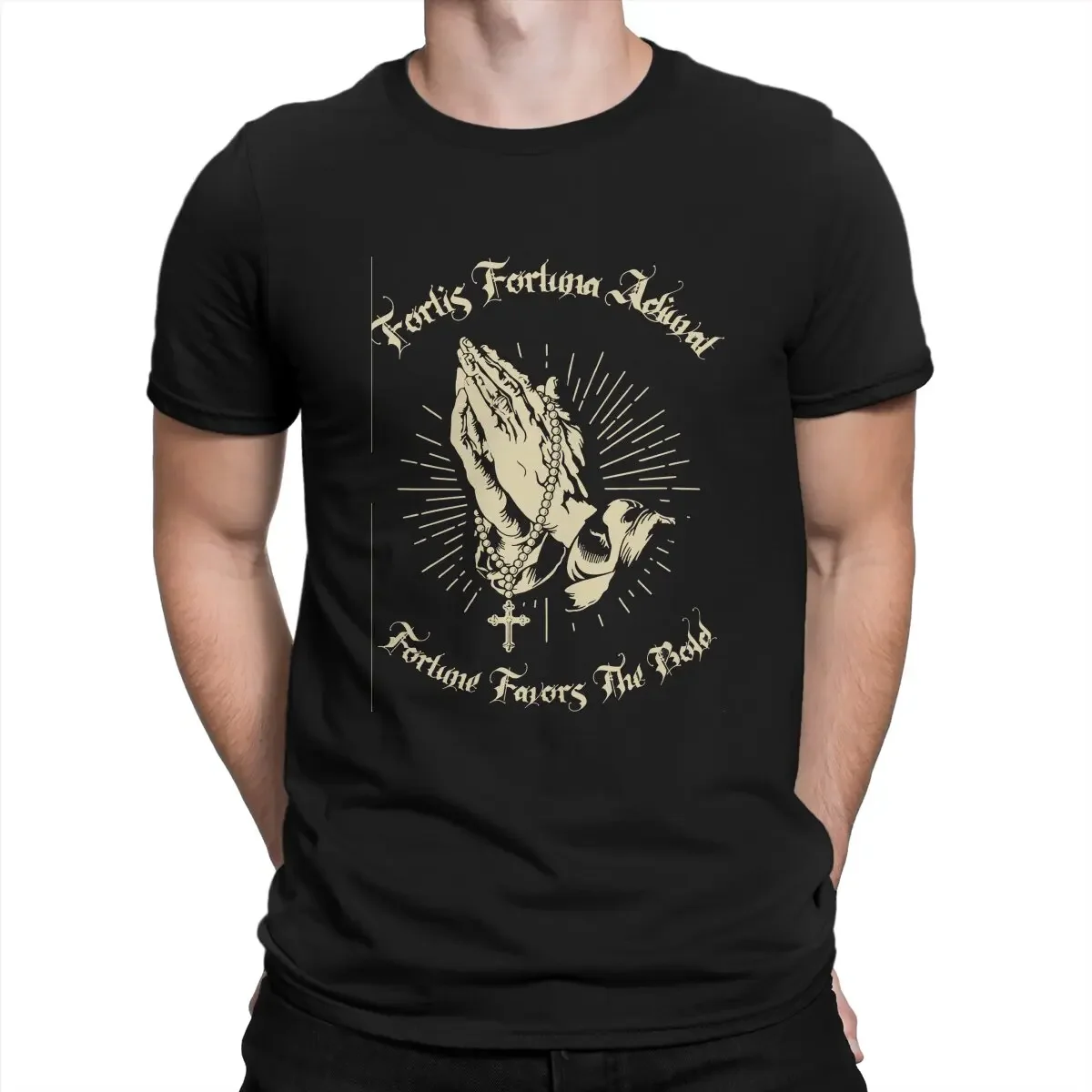 Fortis Fortuna Adiuvat Hip Hop TShirt The Boogeyman Casual T Shirt Newest T-shirt For Men Women