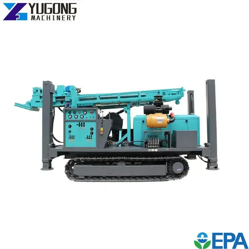 200m Wireline Rod Core Drilling Rig Machine Sampling Drill Hydraulic Crawler Mounted Rock Core Diesel Engine Drilling Rig for US