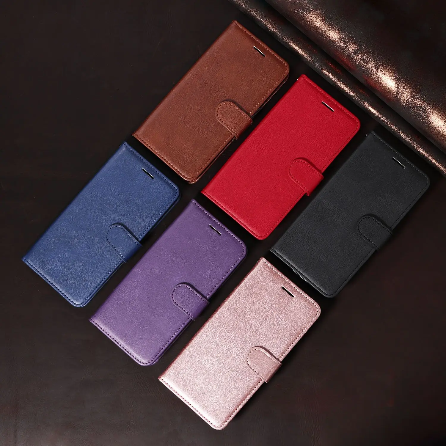 حافظة جلدية بمسند فتحة مغناطيسية لهاتف موتورولا إيدج 60 فيوجن 50 40 30 20 X30 S30 S Pro Neo Ultra Lite 5G 2025 #6