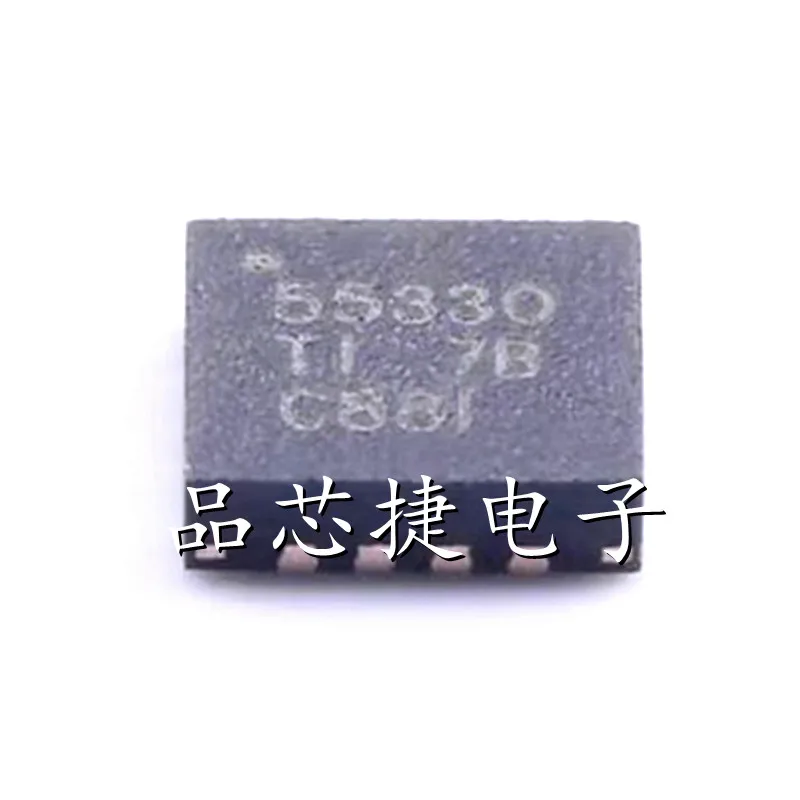 5pcs/Lot TPS55330RTER Marking  55330 WQFN-16 Integrated 5-A 24-V Wide Input Range Boost/SEPIC/Flyback DC-DC Regulator