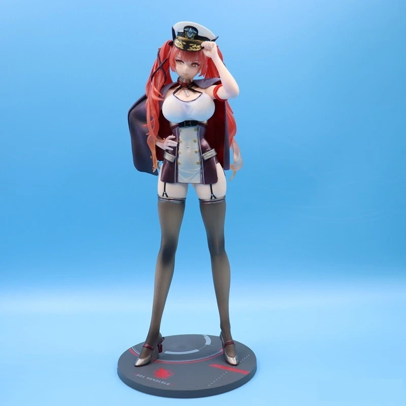 26cm Boxed Azur Lane Figure Uss Honolulu Figurine Stand Posture Doll Action Figures Collectible Model Ornament Toy Birthday Gift