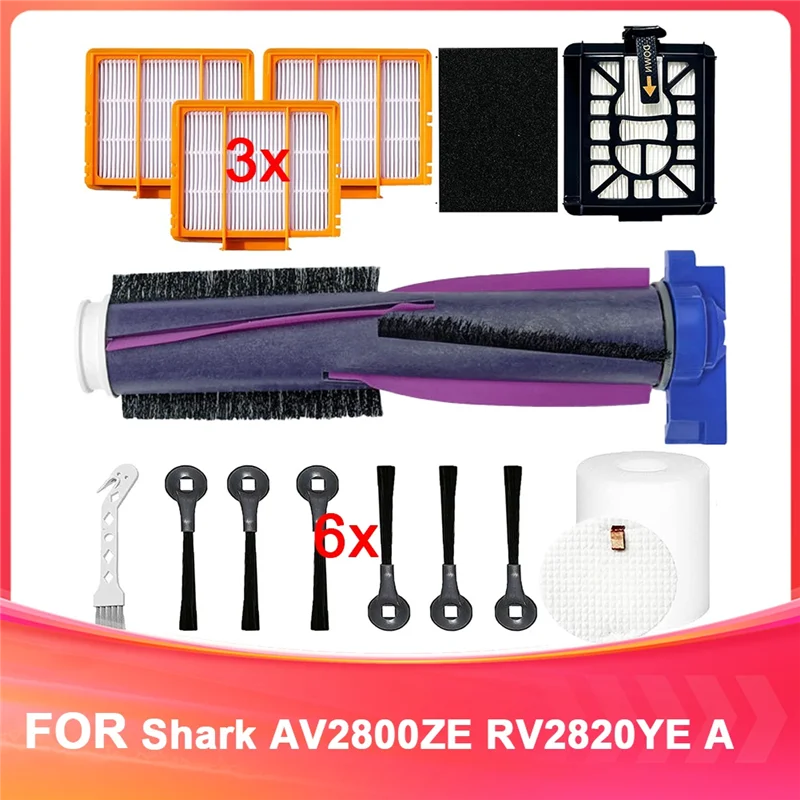 ABLN-Сменные аксессуары для Shark AV2800ZE RV2820YE AV2810YS RV2820ZE щетки для пылесоса фильтры поролоновый фильтр