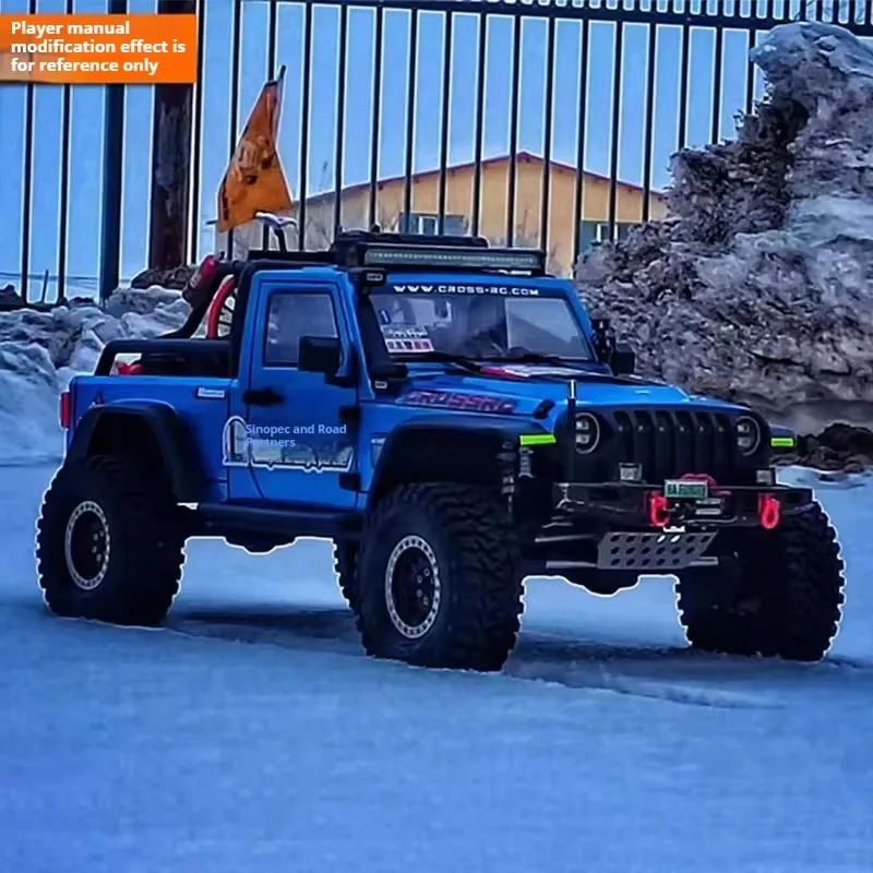 2.4GフルスケールリモートコントロールCrossrc Emo X Rhinoceros 1/8シミュレーション四輪駆動クライミングオフロード車RTRモデル