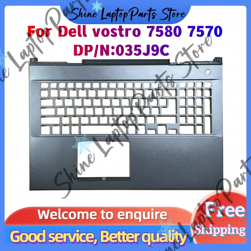 

For Dell vostro7580 7570 V7580 V7570 C Cover Case Palmrest Laptop Top Case 035J9C