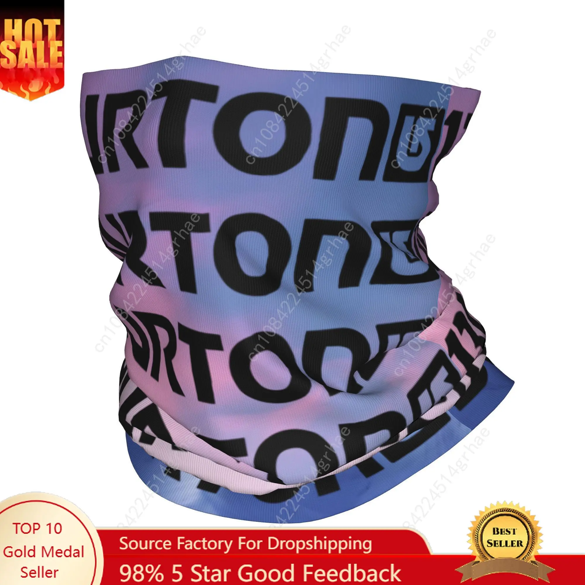 

Custom B-Burtons Snow Mountains Bandana Winter Neck Warmer Men Windproof Wrap Face Scarf for Hiking Gaiter Headband