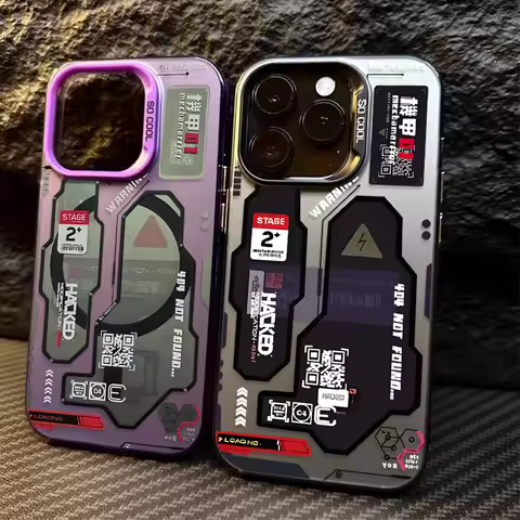 Creative Hacker Mecha Case for Xiaomi 11 Lite 5G NE 14T POCO X6 M5S 14 13 13T 12T Pro X7 X5 X3 NFC F4 GT F5 F6 M6 Pro 4G Cover