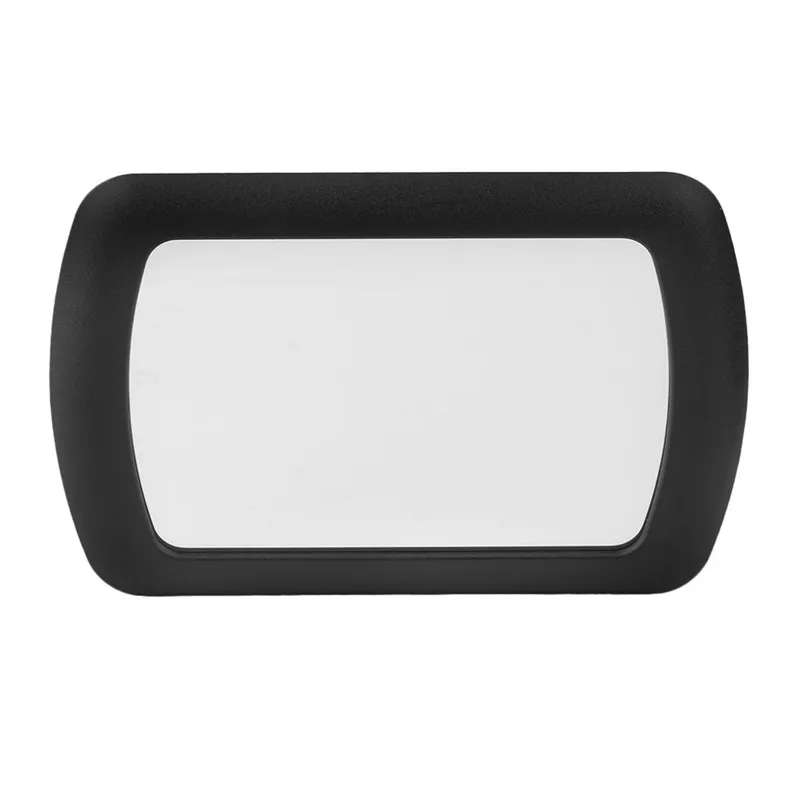 Car Vanity Mirror Car Stainless Steel Portable Car Sun Visor Hd Mirror Car Interior Mirror Universal Car Styling