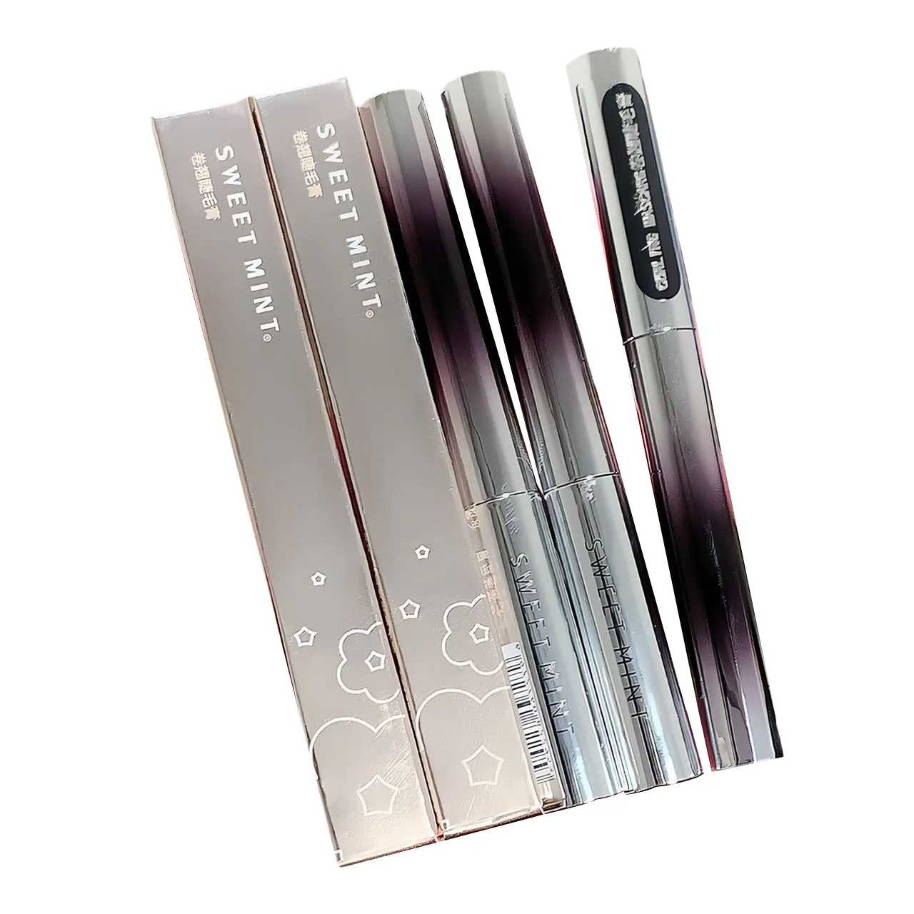 ماسكارا SWEET MINT Curling مقاومة للماء ومضادة للتلطخ وتطويل الرموش الطبيعية ماسكارا برايمر.