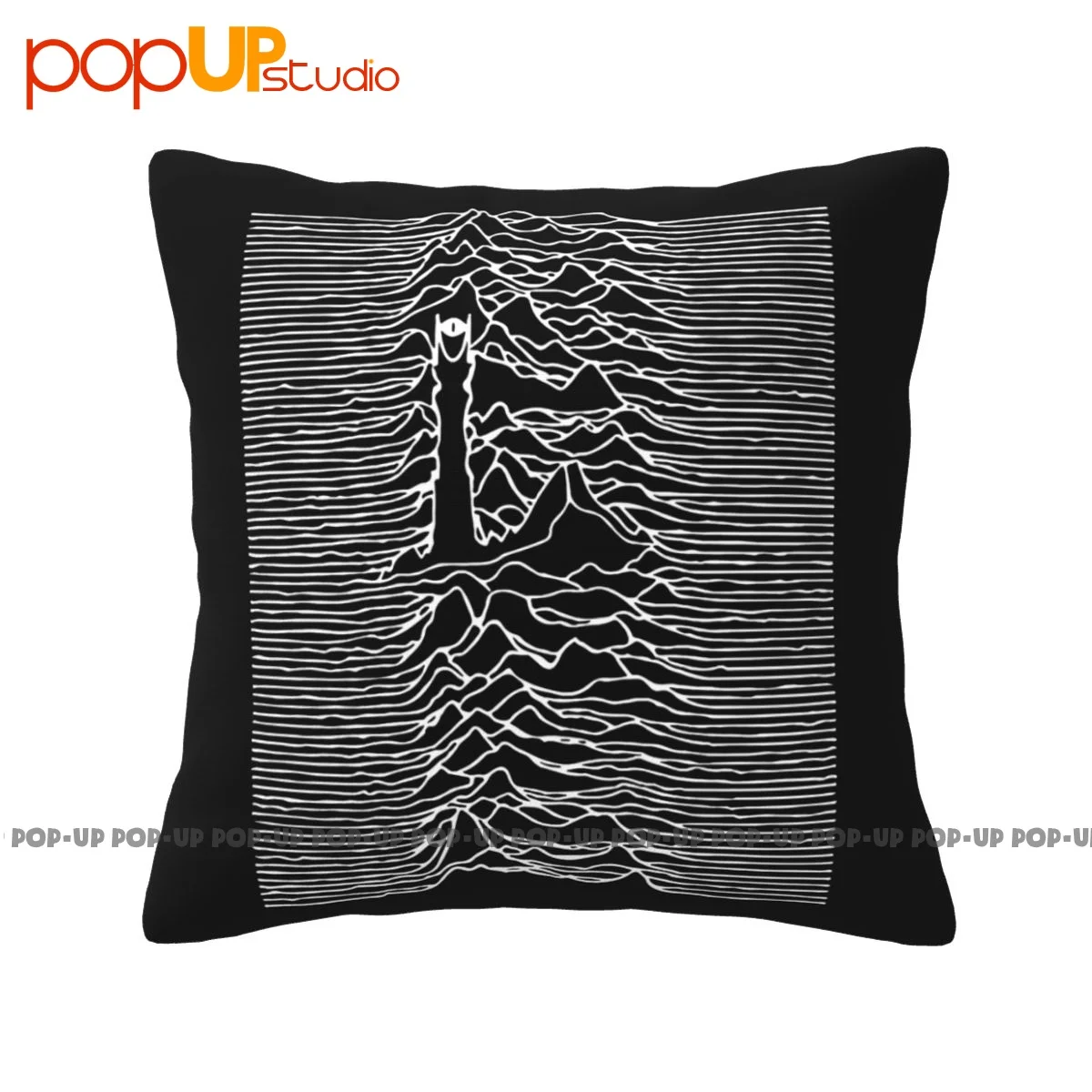 Custom Mordor Unknown Pressures Joy Division Lotr Movie Pillowcase Throw Pillow Cover Printed Customized Brief Style