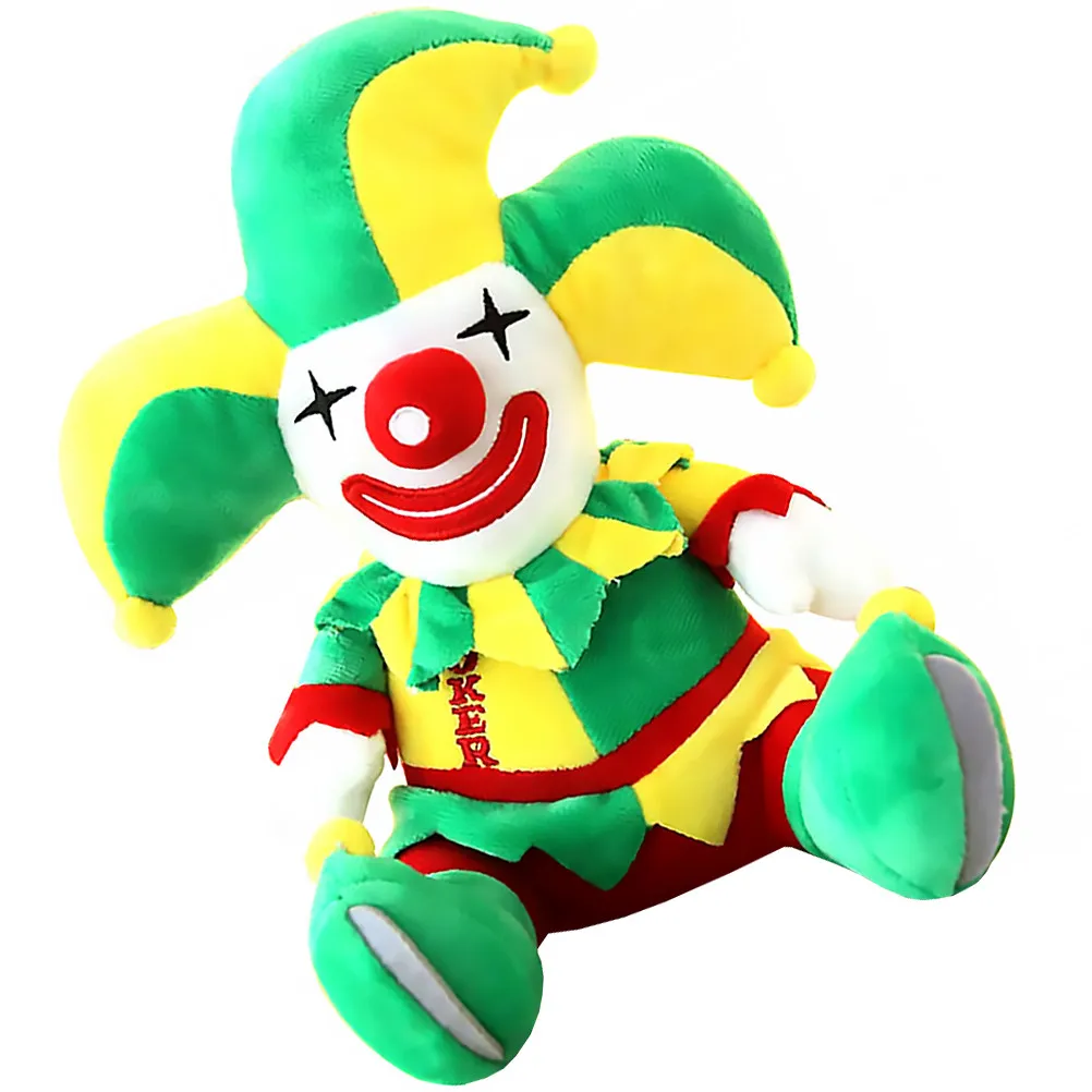 

1Pcs Stylish Funny Clown Decor Figure Comfortable Safe Material Indoor Atmosphere Enhancer Desktop Home Office Bedroom Decor