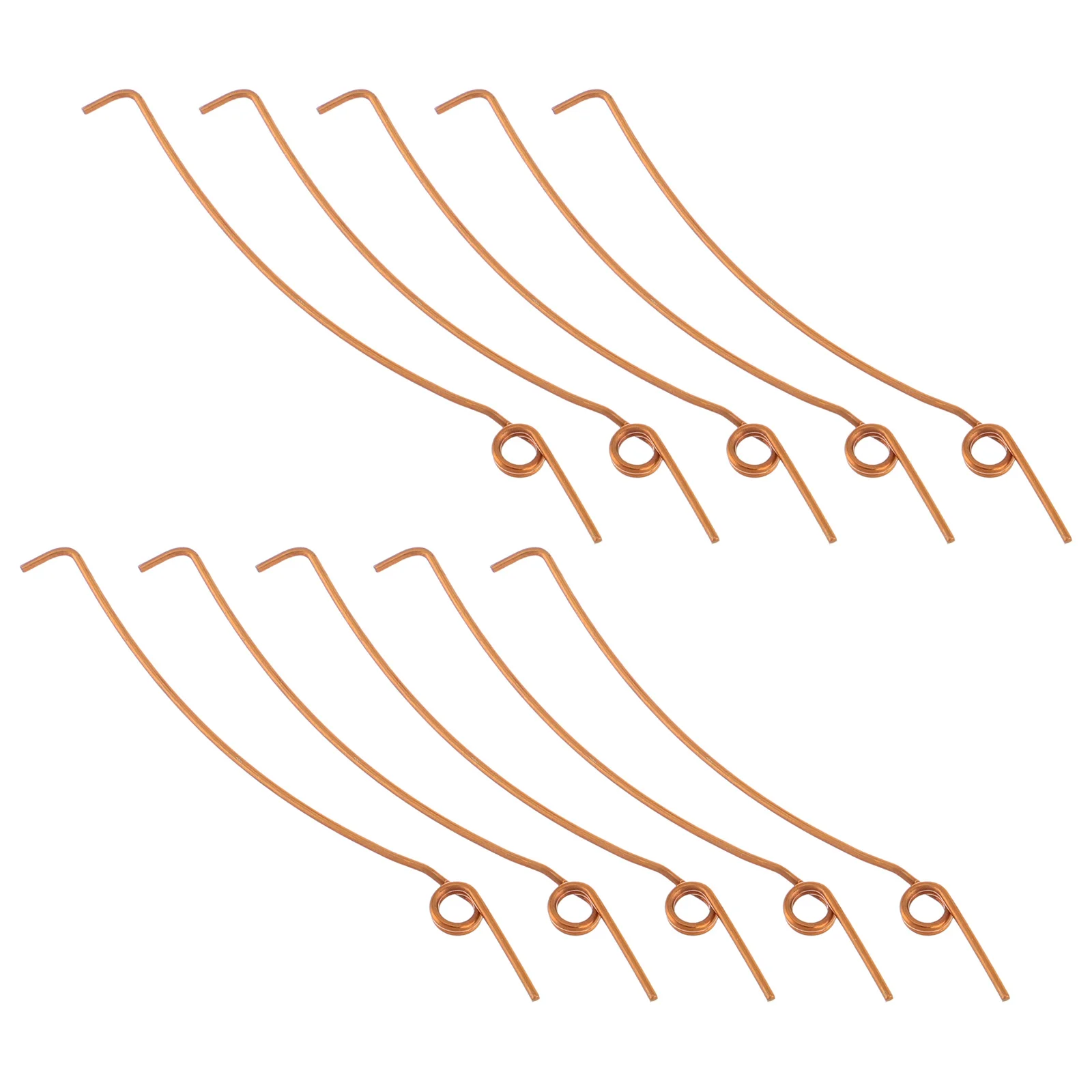 

10Pcs Piano Springs Metal Action Spring for Upright Piano Hammer Repair Maintenance Accessories Assorted Springs