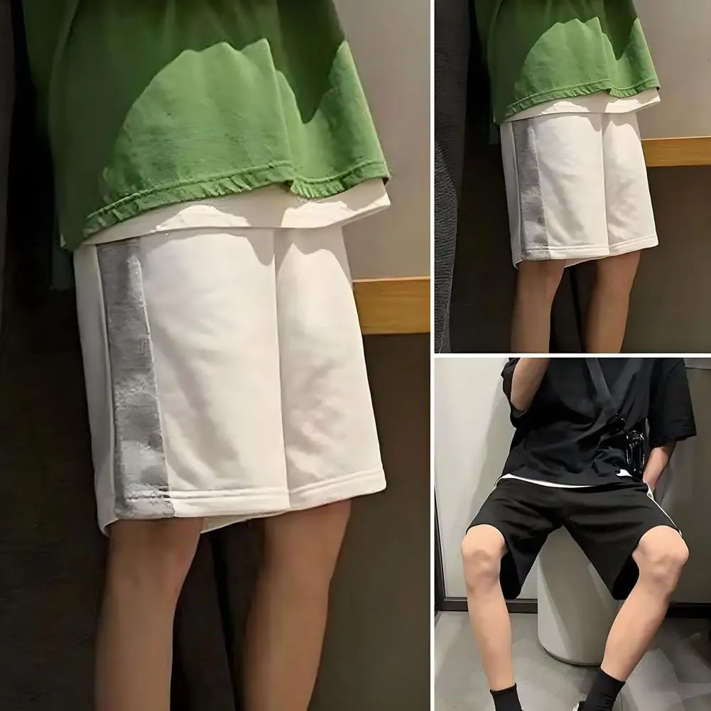 

Breathable Summer Shorts Stylish Teen Cargo Shorts for Summer Vacation School Loose Breathable Sports Pants with for Teens