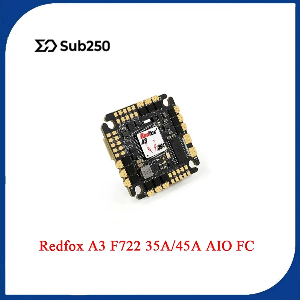 

Sub250 Redfox A3 F722 35A/45A AIO FC High-Performance for DollyFly25 Micro Quadcopter Drone Upgrades
