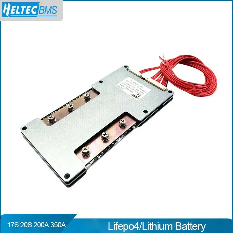 

Heltecbms 60v bms 20s 17s 200a 350a lifepo4/ lithium battery protection board for energy storage/Golf cart/low-speed car