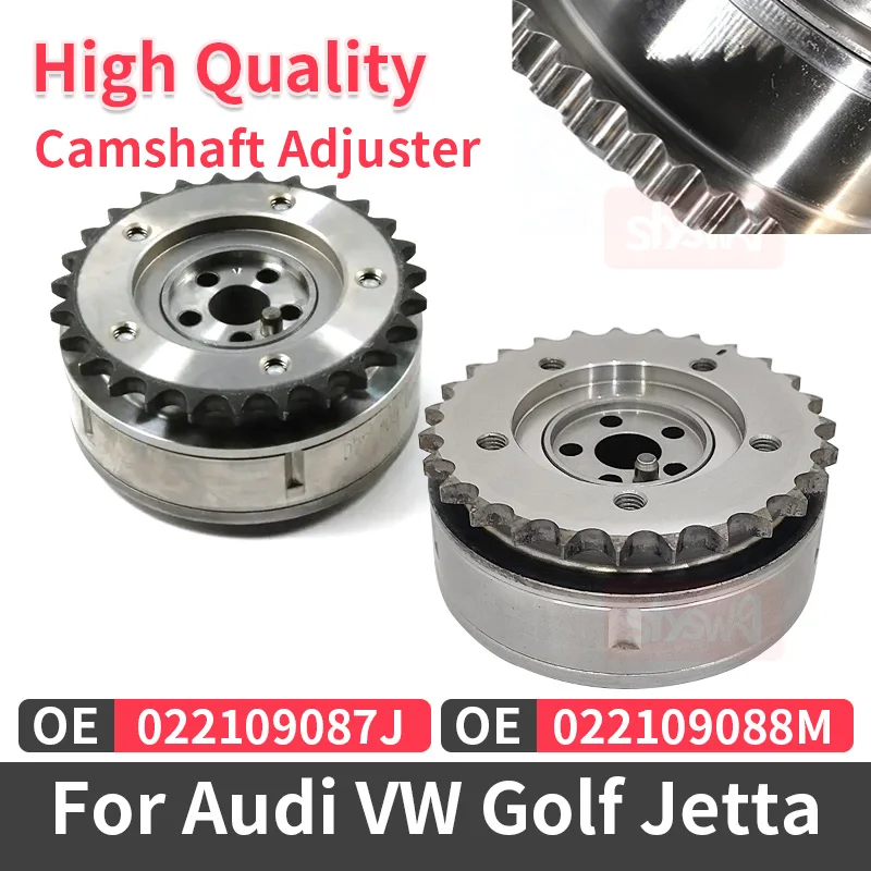 

022109088M Exhaust Camshaft Adjuster Sprocket For Audi Golf Intake Engine Parts Cam Phase Regulator VVT Timing Gear 022109087J