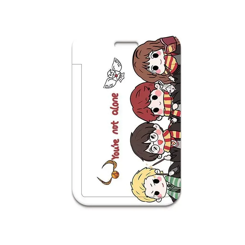 

New Harry Potter Cute Cartoon Campus Card Set, Bus Access Control Protection Shell, Children's Gift