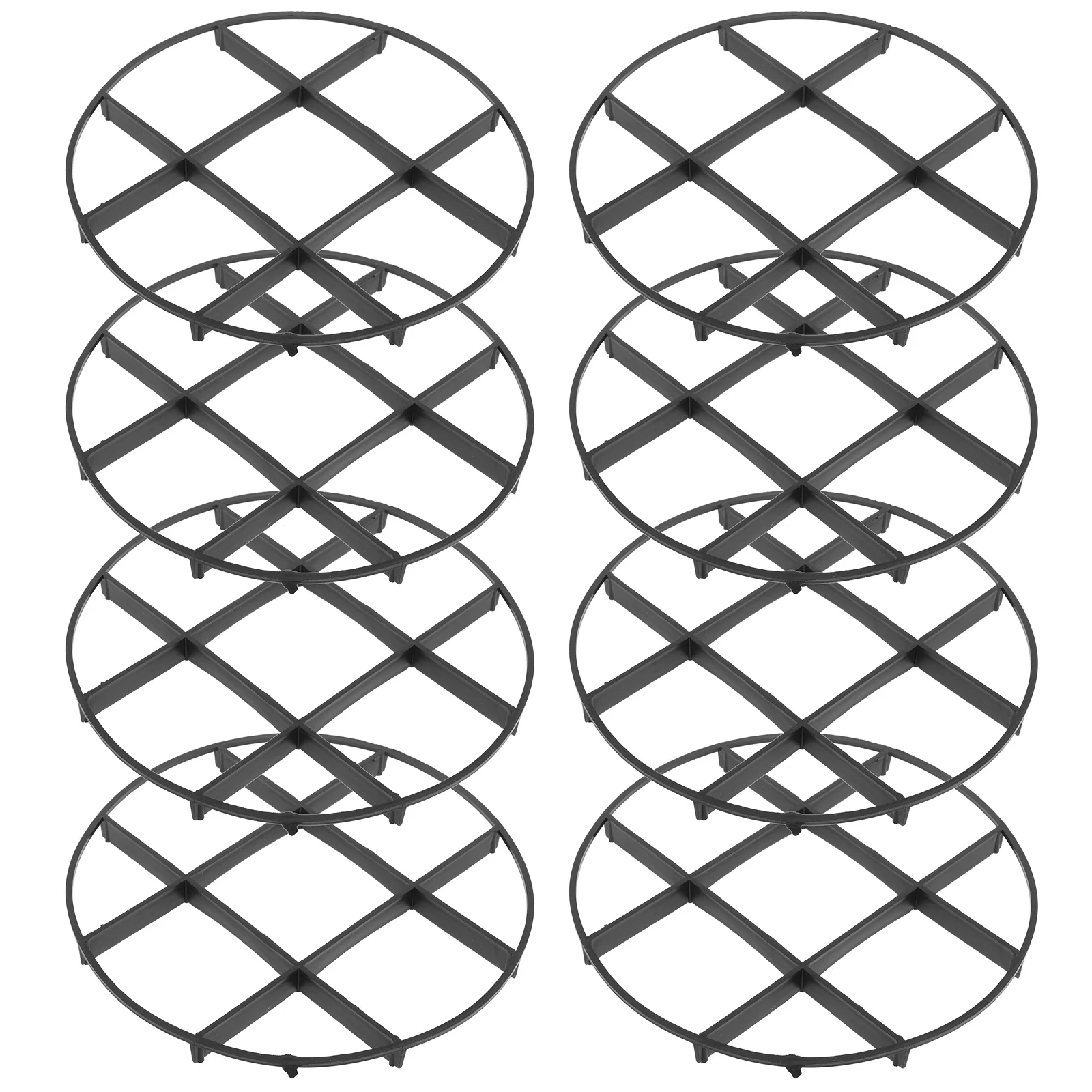 

10 Pcs Mesh Pad Outdoor Plant Stands 1950X1950X150CM Plastic Pot Elevator for Patio