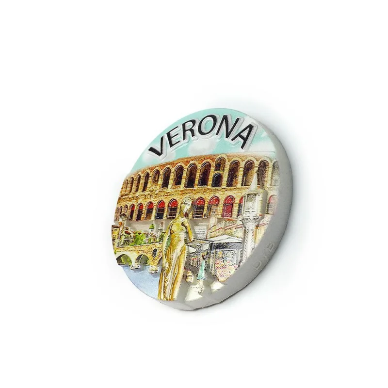 Italy Verona Arena Tourist Souvenir 3D Craft Magnetic Fridge Magnet