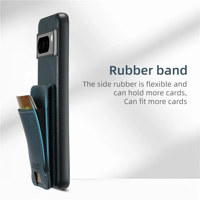 حافظة هاتف جلدية فاخرة متعددة الوظائف من EUCAGR لهاتف جوجل بيكسل 9 برو 8 7 6 برو حافظة لهاتف جوجل بيكسل 8A 7A 6A #5