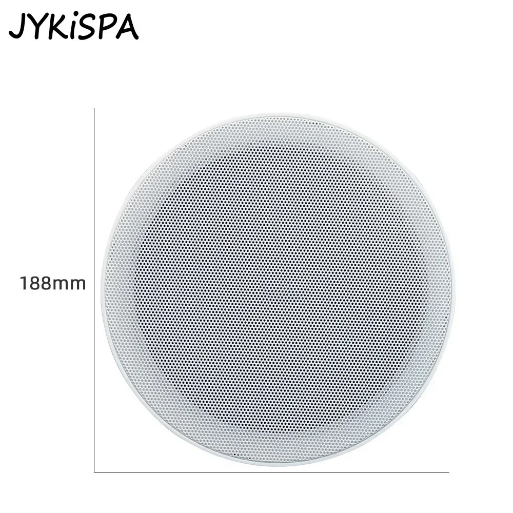 6.5 inch 20W Ceiling Speakers Passive Public Broadcast Background Music Audio Center Home Sound System for Kitchen Bathroom