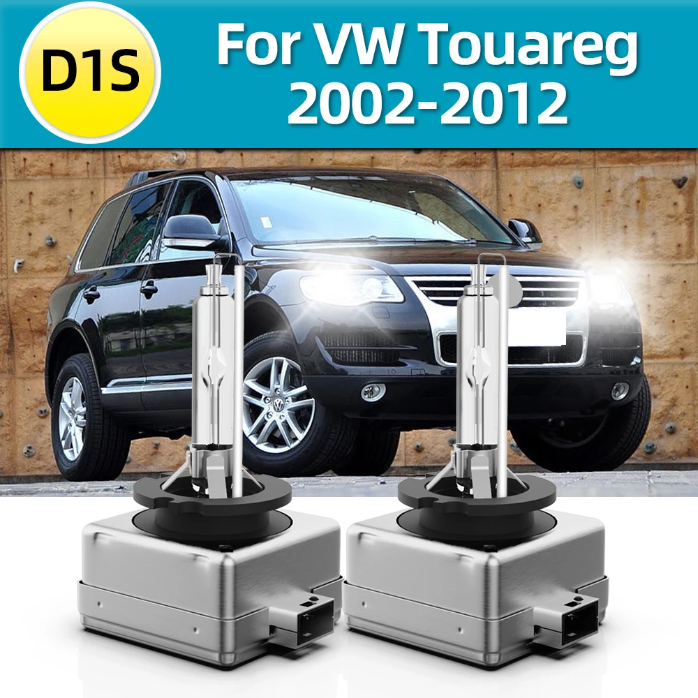 2 Stuks Heldere 35W Xenon D 1S Hid Koplamp Gloeilamp 12V Voor Vw Touareg Gen1 Gen2 2002 2003 2004 2005 2006 2007 2008 2009 2010 2011 2012