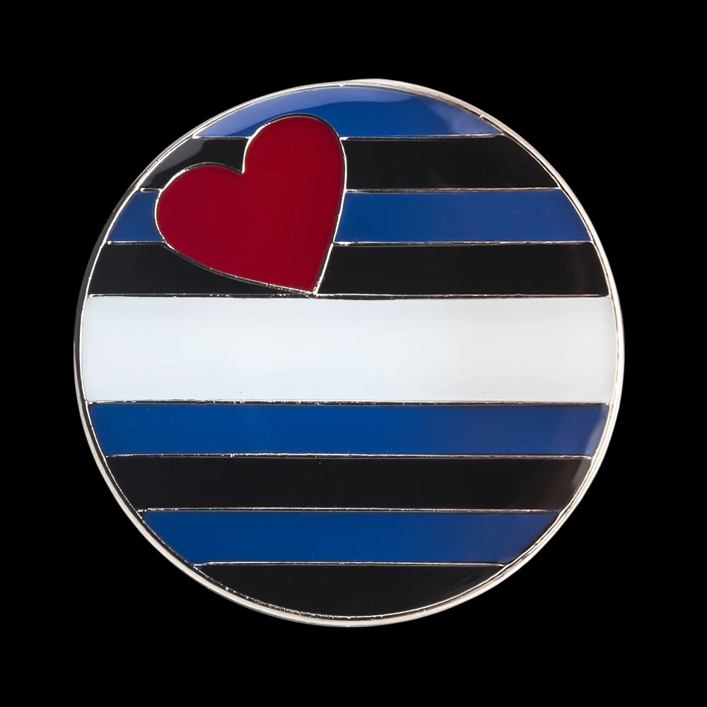 Leather Pride  Badge Brooch Natinal Lapel Pins Flag Lapel Pins Country Flag Badge