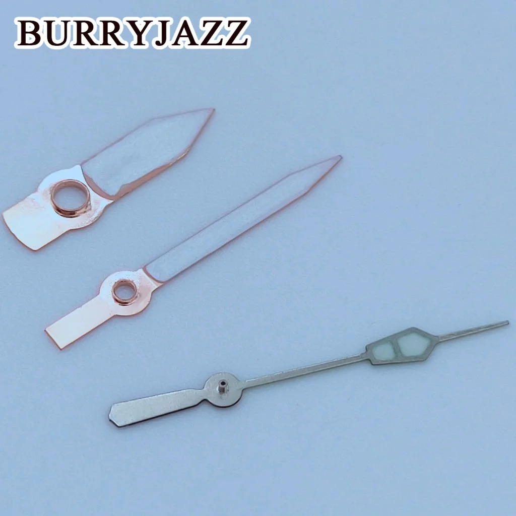 يد مضيئة من Burryjazz ، أسود ، فضي ، ذهبي ، وردي ، ذهبي ، أخضر ، NH35 ، NH36 ، NH38 ، 7S26 ، 7S36 ، 4R35 ، 4R36