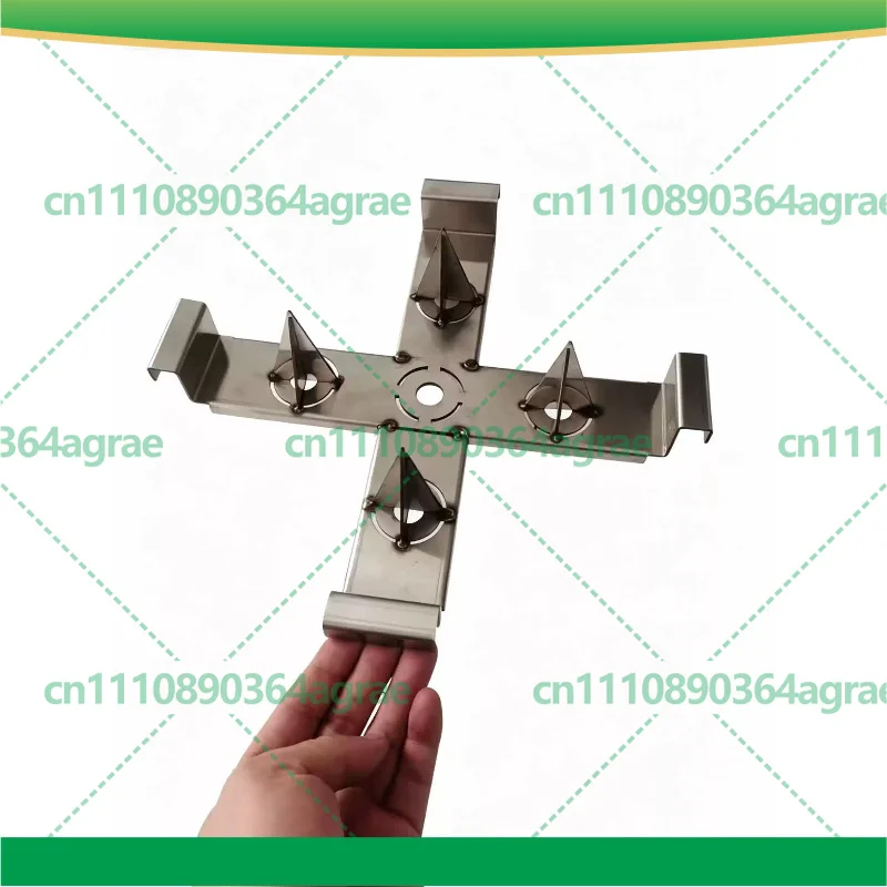 Agricultural Plant Protection Pesticide Bottle Washer Stainless Steel Bracket Copper Press Nozzle Power Tools Accessory